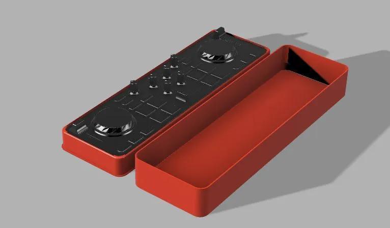 Slim DJ storage case   