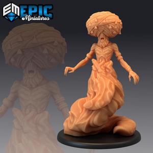 Janni / Air Elemental Genie / Oriental Magical Humanoid / Desert Dune Encounter