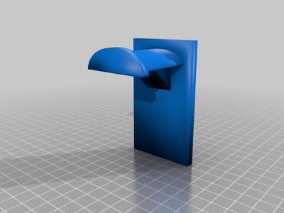 Command Strip Headphone Stand
