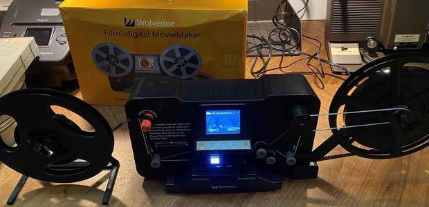 Wolverine Reflecta F2D Adapter for 7-inch Reels 8mm Super8 Digitizer