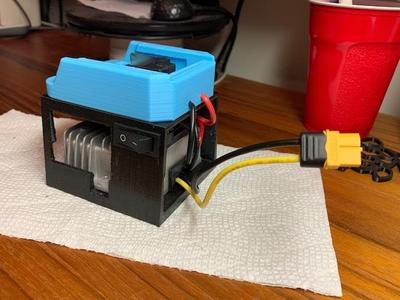12V power supply using 18V Makita tool battery