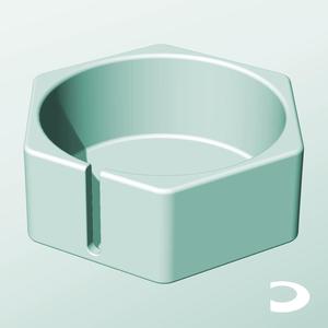 CH162-70-S Slotted Modular Stacking Storage Boxes Bins Containers 3D stl file