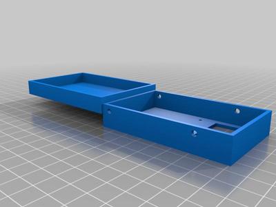 wpl servo and battery tray fits wltoys a959 servo and 2s lipo