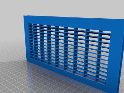 Enclosure bottom vent 6mm Acrylic