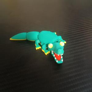 Articulated Cute Crocodile