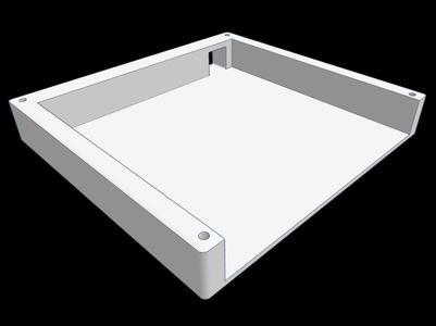 CD ROM under desk mount