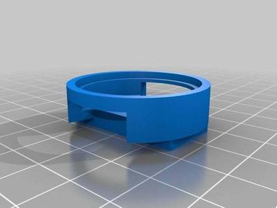 Round IO board case