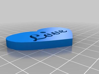 Love Heart Keychain
