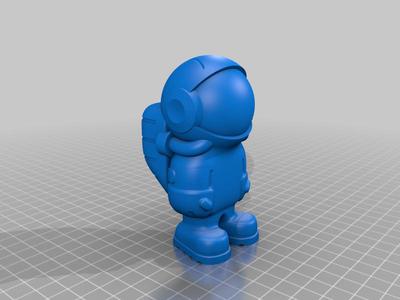 Astronaut Phil without the "M"