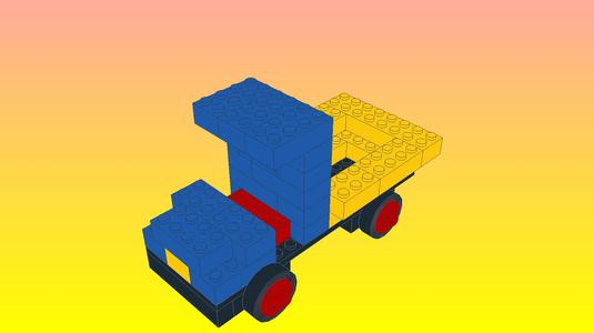 NotLego Lego Car Model 2