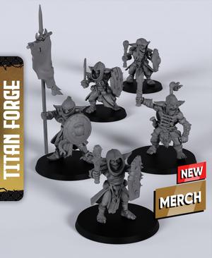 Goblin Skirmishers - With Free Dragon Warhammer - 5e DnD Inspired for RPG and Wargamers