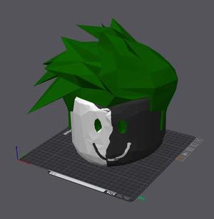 Giant Roblox Head Helmet   