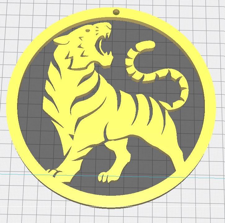year of the tiger logo