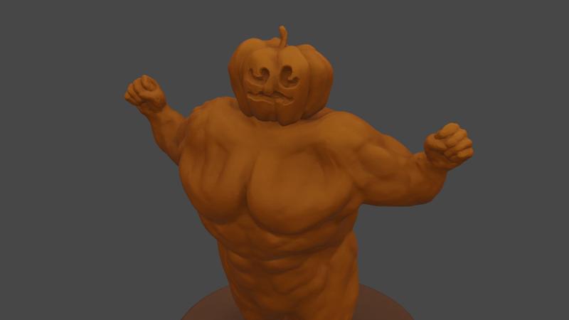 Jack-Swoll-Lantern, Pumpkin Golem