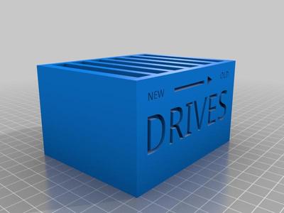SSD Drive Holder (6 Drives Vertical)