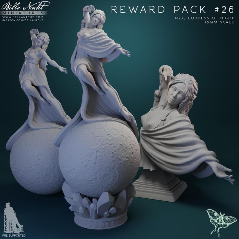 Reward Pack #26 | Nyx, Greek Goddess of Night