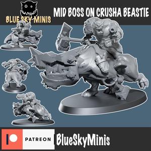 Mid Boss on Crusha Beastie