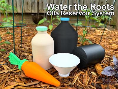 Water the Roots (Olla Reservoir Watering System)