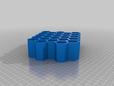 Honeycomb Style Glue Stick Holder
