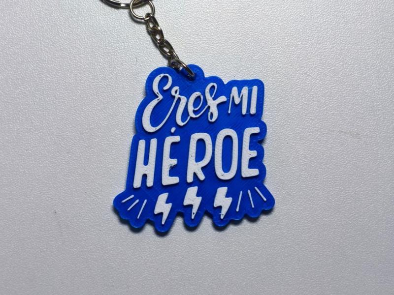 Keychain You are my Hero - Father's Day