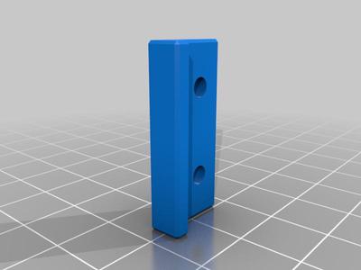 2020 mount for 45 by 15p5mm computer fan power splitter