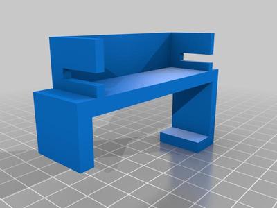 Ikea MALM bed inline switch holder