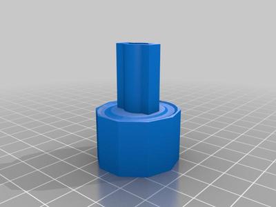 Bouton minuteur turbine à glace