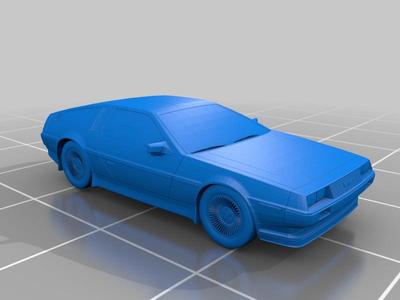 N Scale delorean remix 