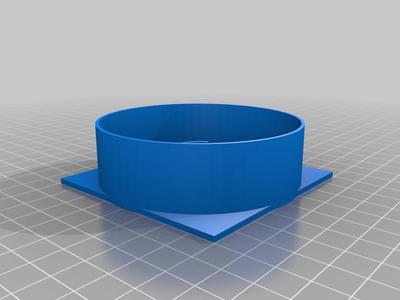 energy efficient 1US$ DVD motor mount for 80mm PC fan compatible size