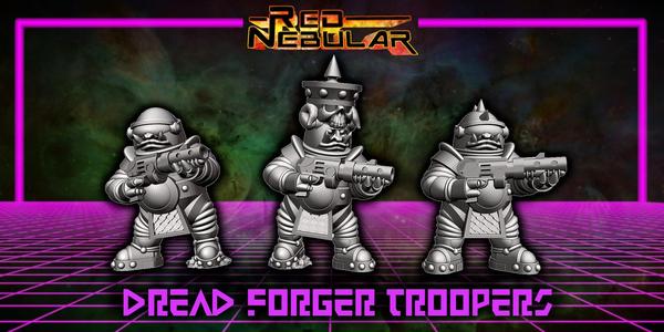 Space Dwarf Dread Forger Troopers