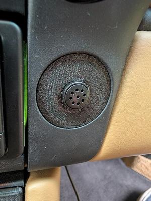 Porsche 996/986 Continental Radio hands free mic holder