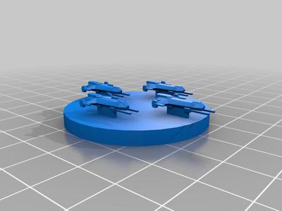 Group of Space Fighter pack