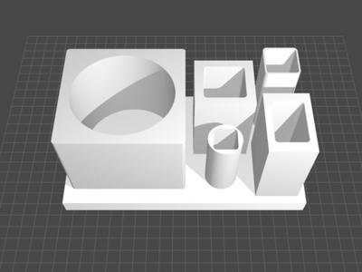 Desktop organizer