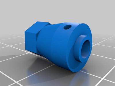 Scx24 hex extension widening kit