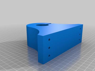 StarLink Wall Mount Clamp for 1 Inch Black Pipe