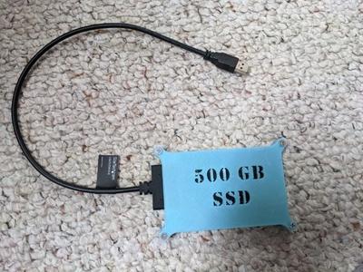 SSD Case for Use as External USB Drive