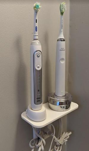 Electrical Outlet Shelf (toothbrush Holder)
