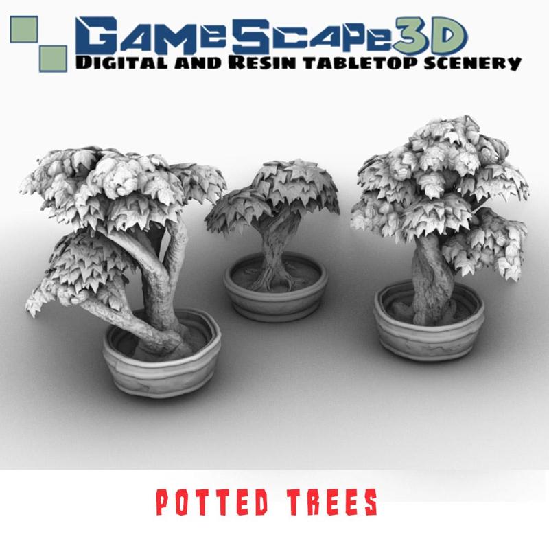 Potted Trees
