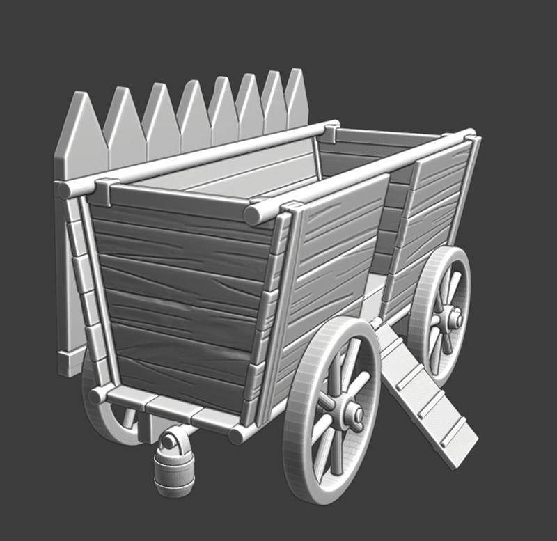 Medieval Warwagon - Husite defence