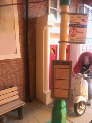 Drainpipe for dollhouse