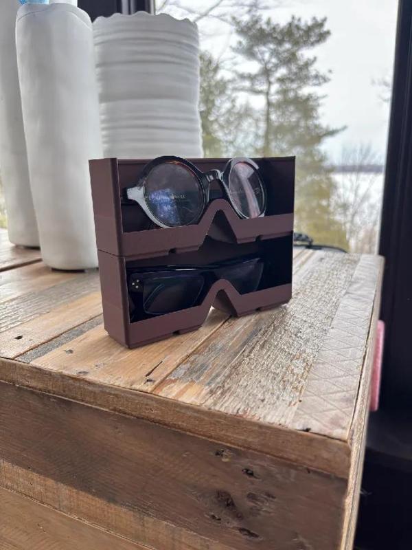 Gridfinity Stackable Sunglasses/Glasses Holder   