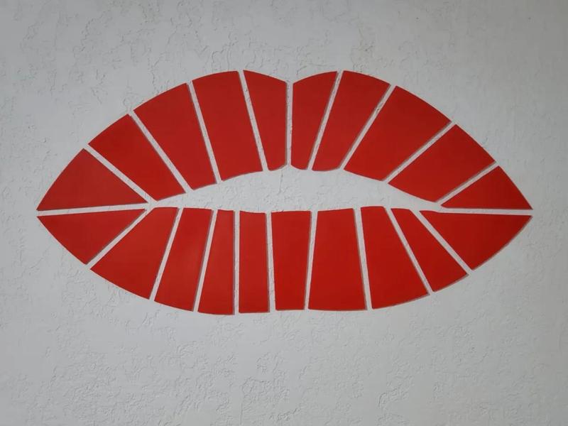 Lips Wall Art Decor   