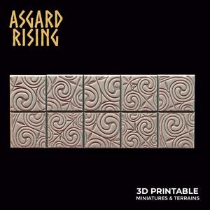 Ornament - 10 x 20mm Square Base /Pre-supported/
