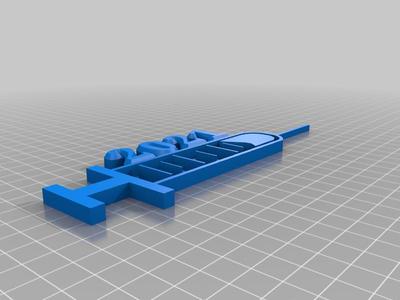 2021 Christmas Ornament Syringe