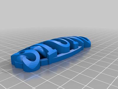 STUNO Keychain name tag