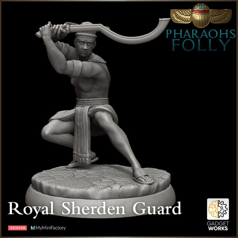 Egyptian Sherden Guard - Pharaohs Folly