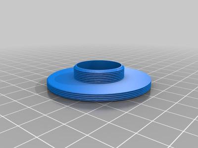 Guidescope adapter c-mount to 50mm scope