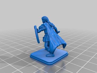 HeroQuest - Female Guardian Knight