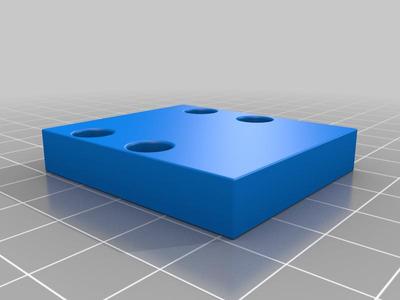 Filament sensor Spacer for Ender 3/CR-10 with bigtreetech Dual gear Extruder