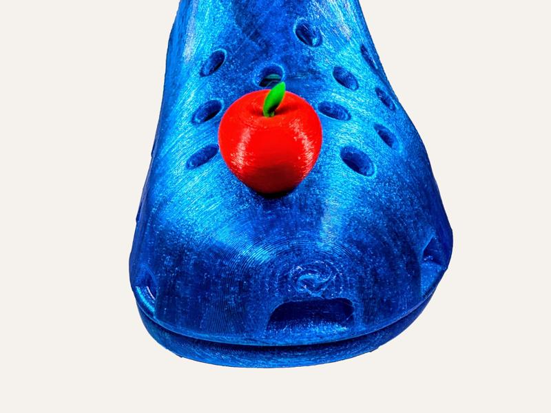 Apple Croc Shoe Charm (Jibbitz)